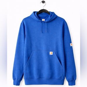 NWT Women’s Carhartt Blue Hoodie Loose Fit Midweight – Size Medium